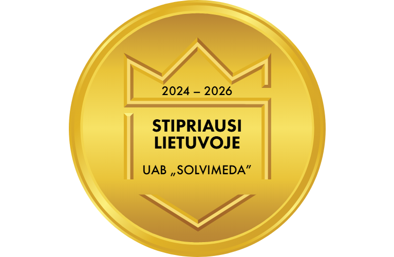 Creditinfo Stipriausi Lietuvoje 2024–2026 sertifikatas